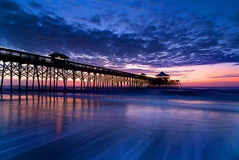 Sunset at Folly Pier