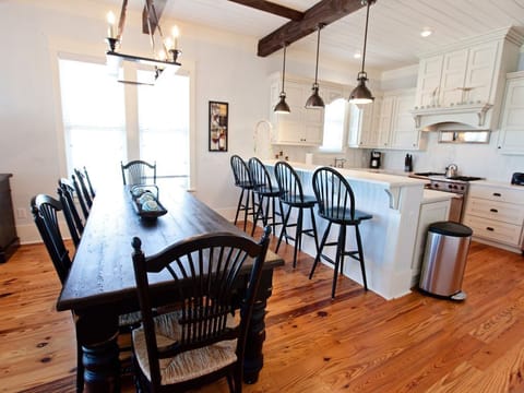 Peaceful family setting