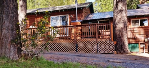 Cabin 12 - Lake Almanor
View of back of cabin with deck