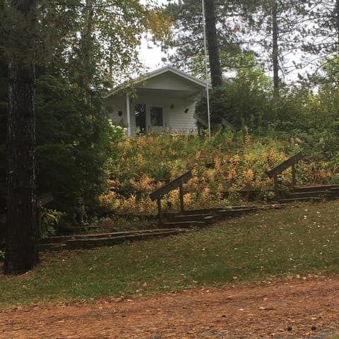 The house seen from the road.