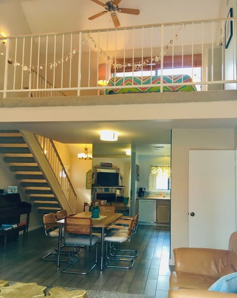 Upstairs and downstairs