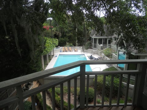 Back of house and pool