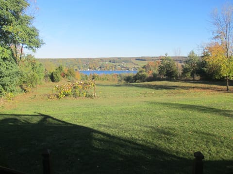 View from the lower deck