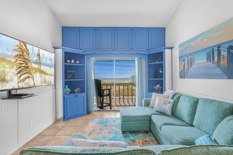 Wonderful beach view from inside the condo