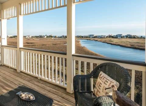Wake up to this view every morning! Private porch off owner bedroom