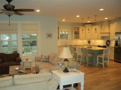 Open Living/Kitchen area.
