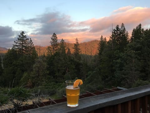 Happy hour, Sierra sunset style