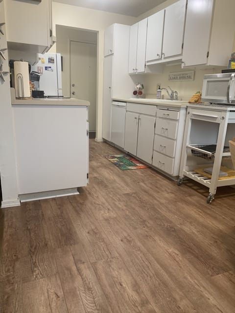 New flooring is always nice on vacation.