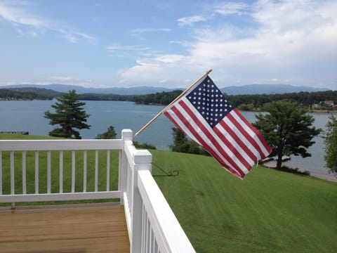 View from back porch