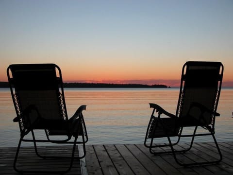 A view from the pier.