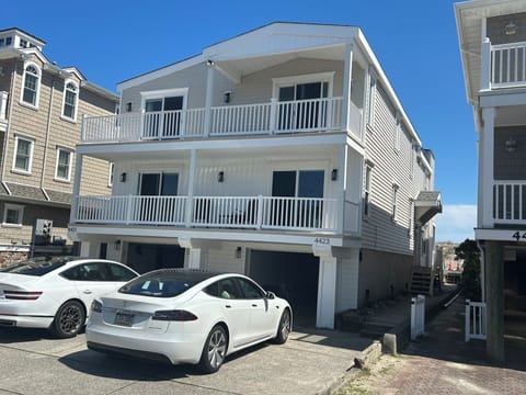Central ave - street side view.  We are on the top floor of this 2 family home
