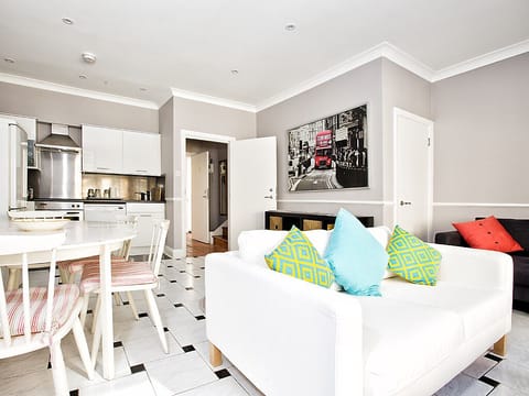 Bright, modern furnishings througout the apartment!