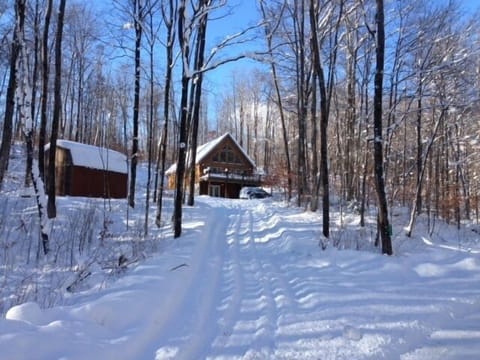 Winter at the cabin!