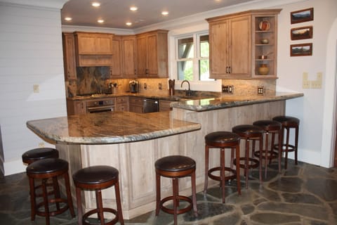 Family and friends can be together while you cook