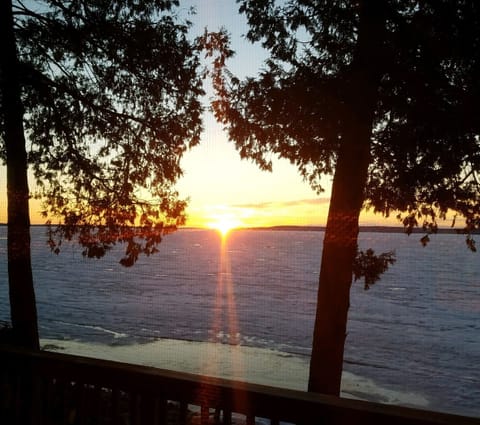 Early Morning View from Front Deck
Sunrise