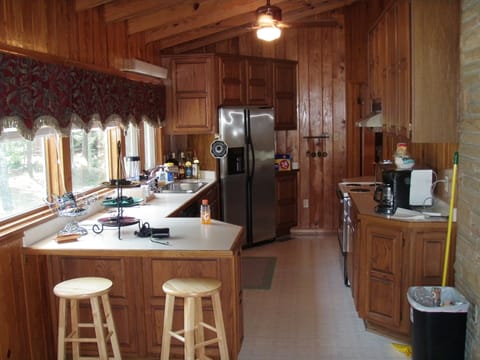 Kitchen with brand new appliances