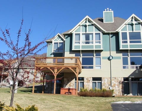 Deck and Upper Level.