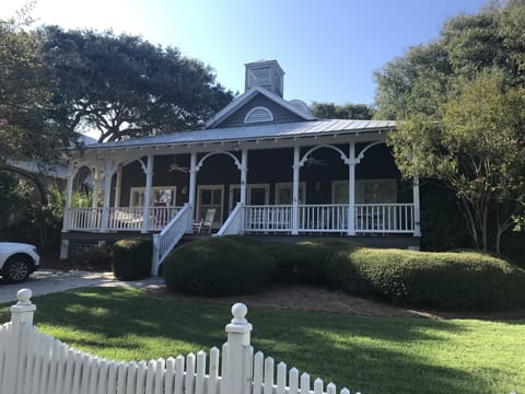 75 yards to the beach ! Quiet corner lot in popular Village at Turtle Beach .