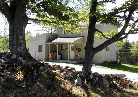 private setting on a hill overlooking Star Lake and mountains beyond