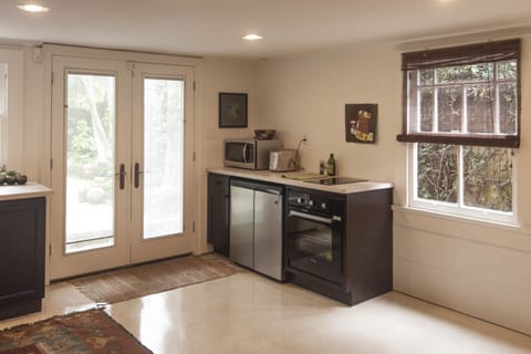 Cooktop, Oven, Microwave, Toaser and Refrigerator with Freezer