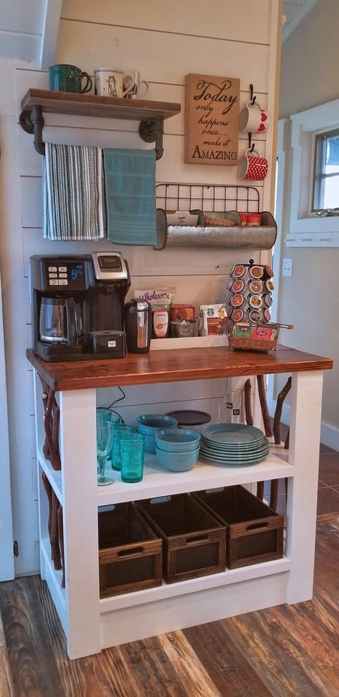 Built for the 2019 season the new coffee bar.