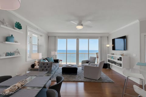View from the dining area