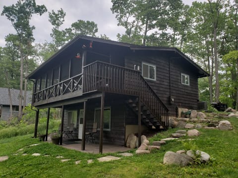 The screen porch over looks the lake.  Arguably the best room in the county.