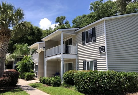 Ocean Walk Building C - top floor Unit C4 with covered, lighted balcony