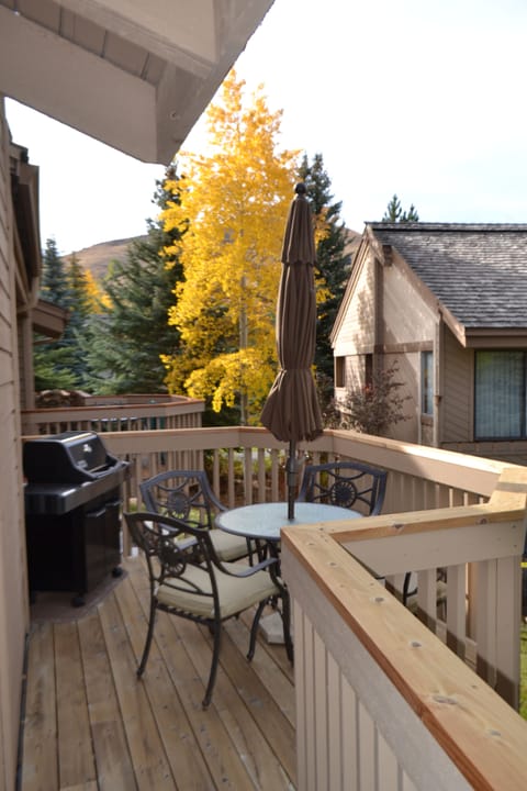 Move to the outdoor deck, with views of Dollar and Baldy