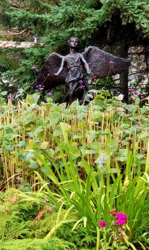 Rose Gardens, just a few blocks from the home. 