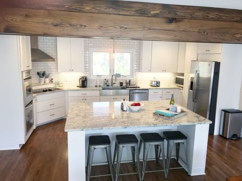 Brand new chefs dream kitchen.