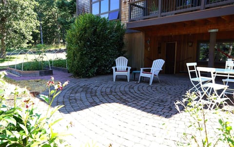 Nice shady spot for the hot days.