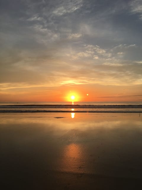Beach sunrise just steps away!