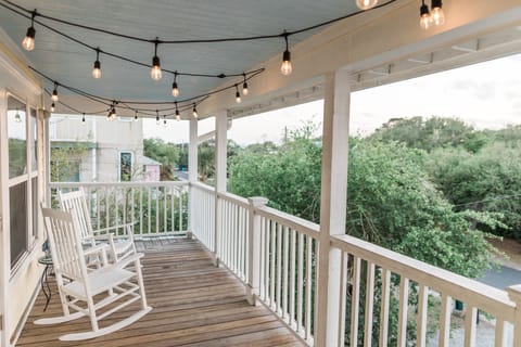 Balcony off Living Room, looking South