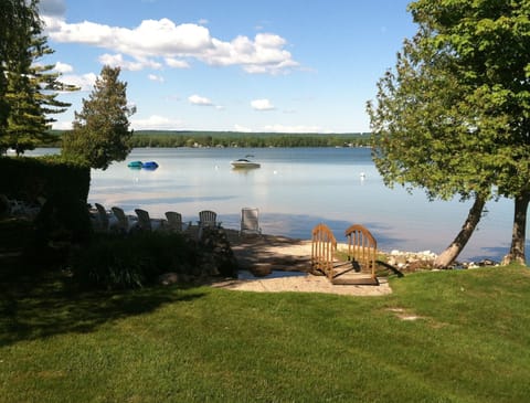 View from your master bedroom window and patio as well as LR balcony deck