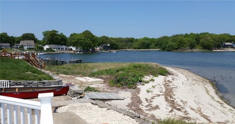 View from the back deck of Windward Way beach house!!