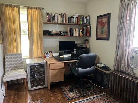 Office on main floor near the master bedroom. 