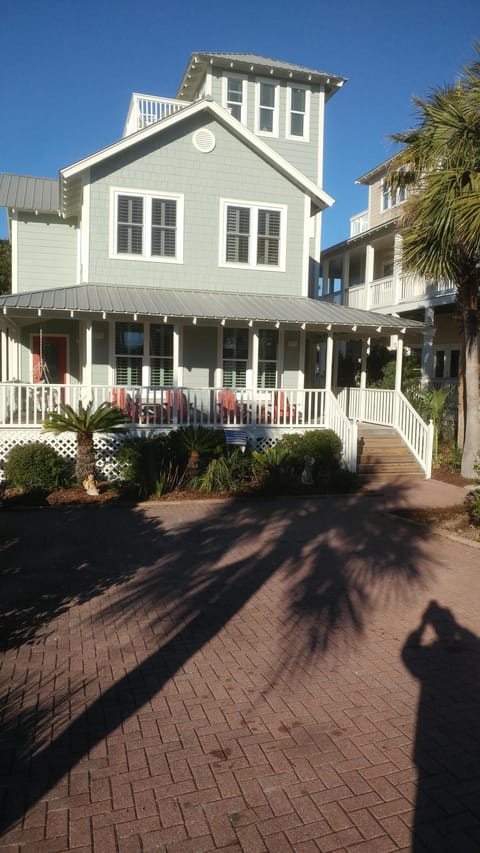 Front of the house , facing East 