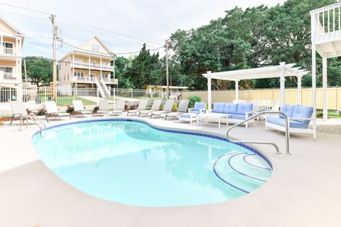 Large private pool and plenty of outdoor seating