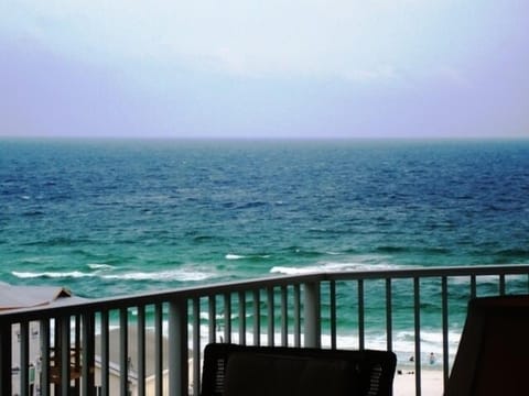 View of the Gulf of Mexico from the Balcony - same view from the Living Room