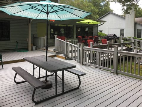 Deck and extension...