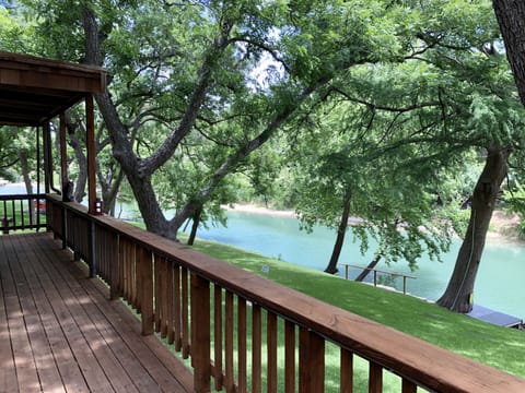 Huge deck