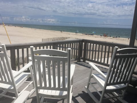 Deck with ocean breezes and view