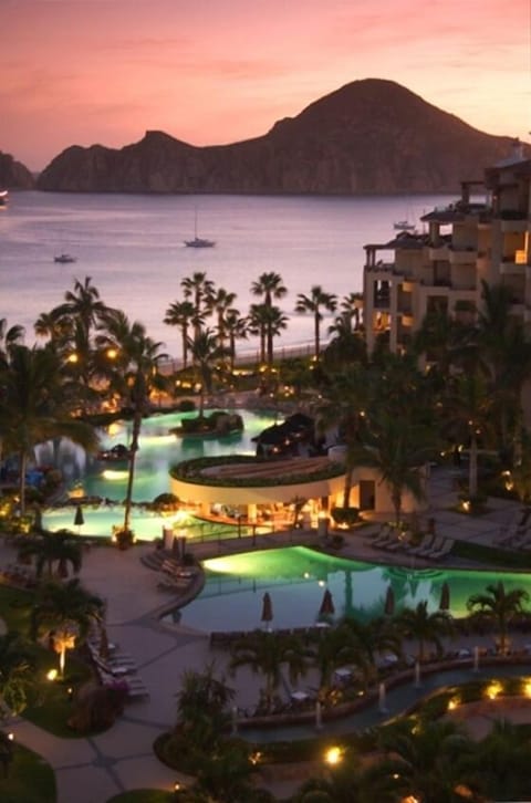 Evening View from the balcony of Villa 1707