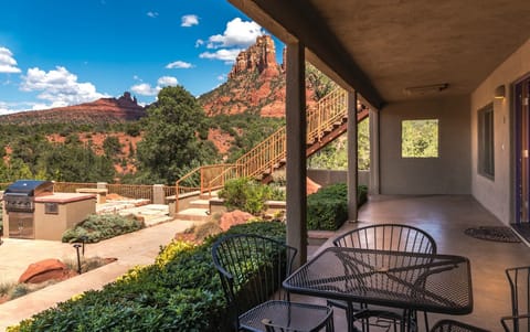The Tuscan Suite #3 Patio views. 