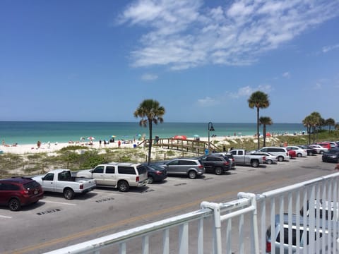 View North from shared balcony