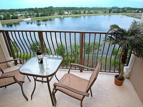 Balcony View of Lake Cay