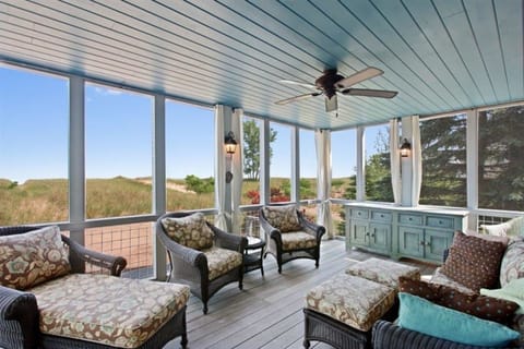 Front porch off main floor living room