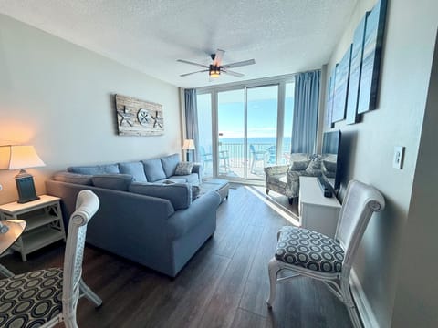 Living room with view of Gulf