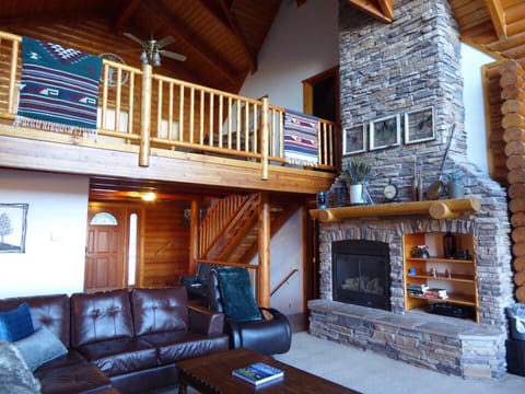 Fireplace in Family Room